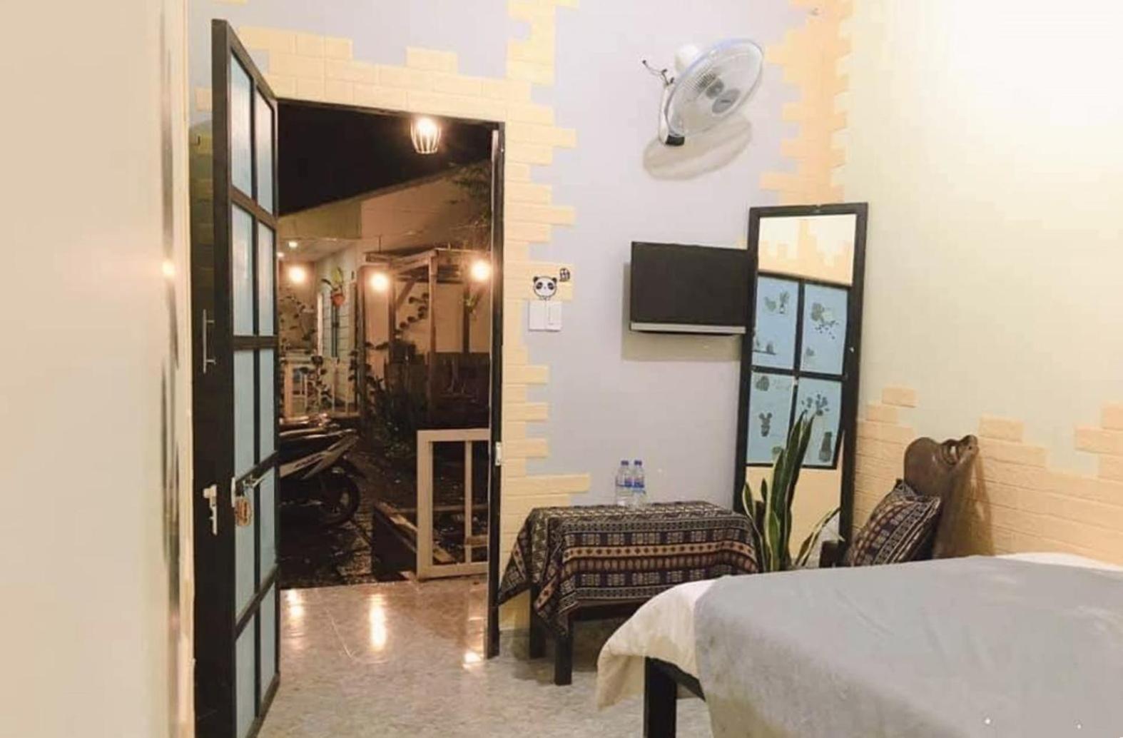 Homestay Vuon Nhan بلايكو المظهر الخارجي الصورة